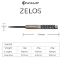 Preview: DATADART ZELOS Steeldart-Set 22, 24, oder 26 Gramm